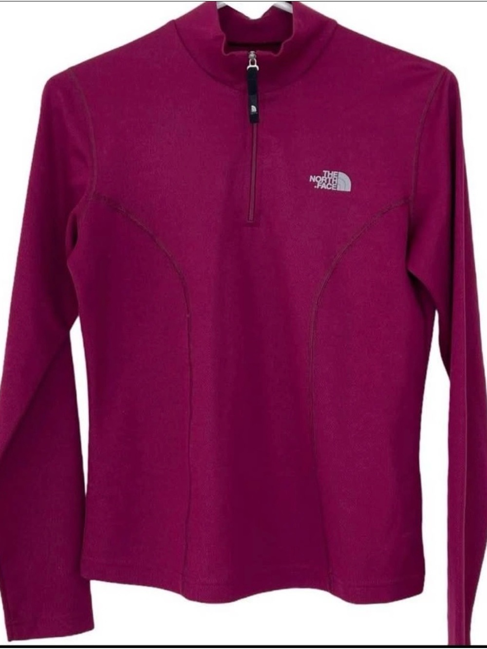 The North Face Women's Half-Zip Sweater - Raspberry S